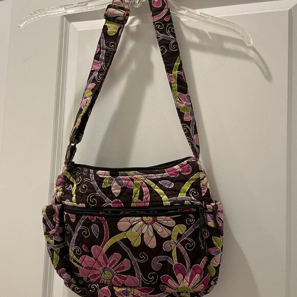 Vera Bradley Crossbody Purple Punch Purse - Picture 9 of 10